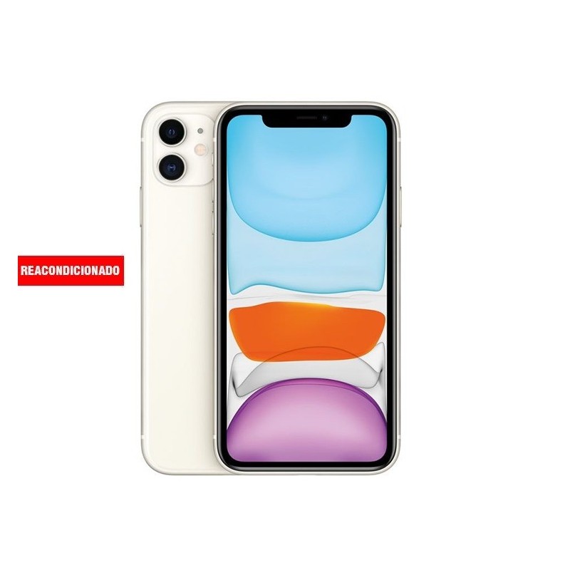 APPLE iPHONE 11 256GB WHITE REACONDICIONADO GRADO B