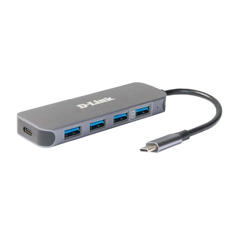 D-LINK DOCKING STATION USB-C 5 EN 1 CON SUMINISTRO ELECTRICO