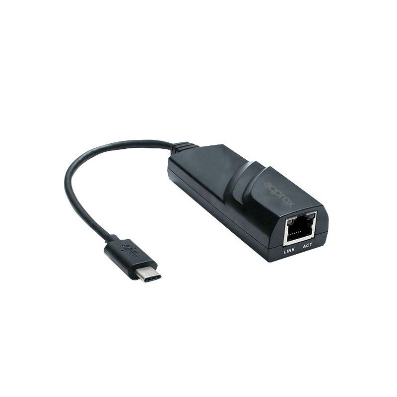 ADAPTADOR TYPE-C A ETHERNET GIGABIT 10/100/1000 APPROX