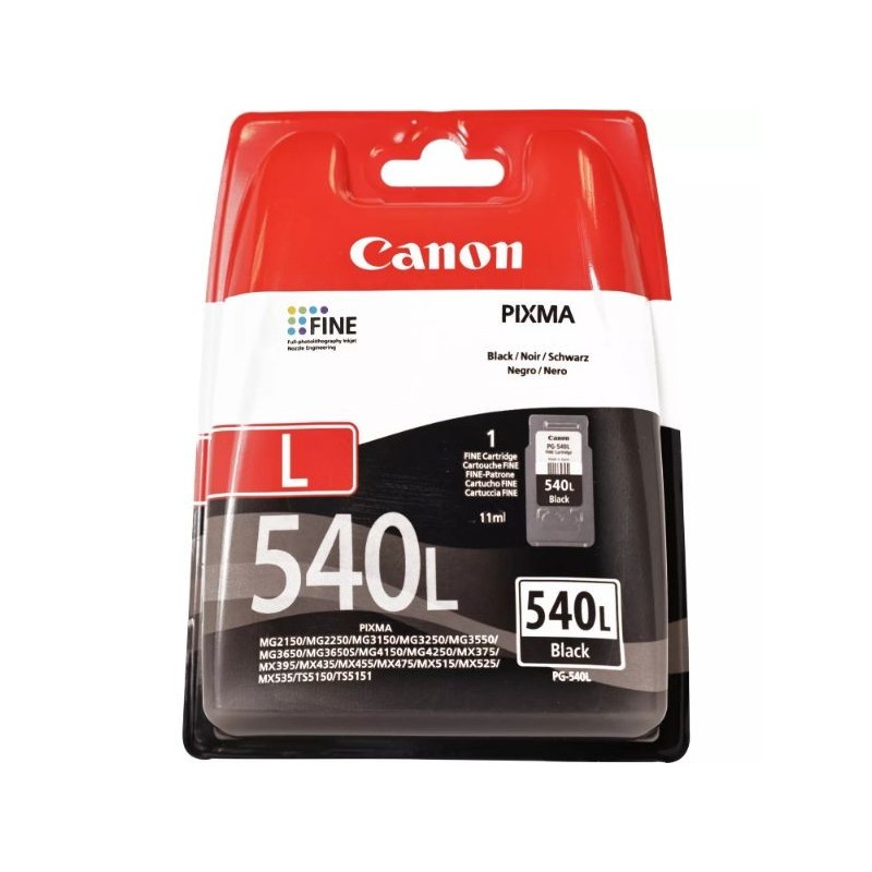 CARTUCHO TINTA NEGRO CANON PG540 L