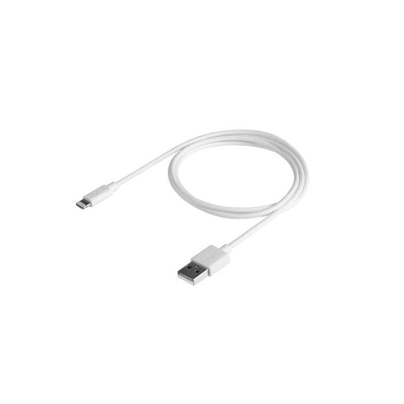 CABLE ESSENTIAL USB-A A LIGHTNING 1M BLANCO XTORM
