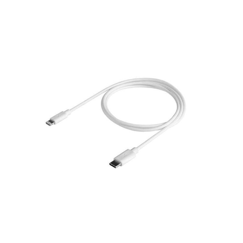 CABLE ESSENTIAL USB-C A LIGHTNING 1M BLANCO XTORM