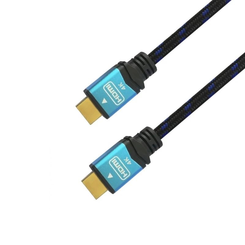Aisens Cable HDMI Alta Veloc AM-AM Negro/Azul 1.0M
