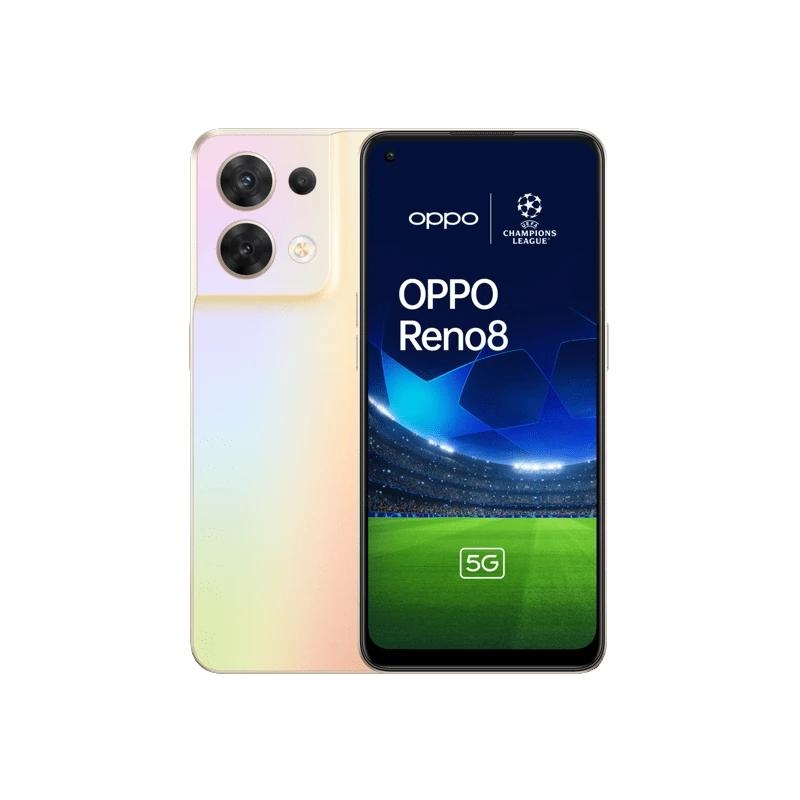 OPPO Reno 8 5G 6.4" FHD+ 256GB 8GB Shimmer Gold