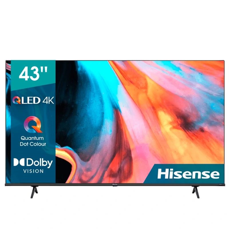 Hisense 43E78HQ TV 43" QLED 4K STV 3xHDMi 2xUSB Wi