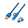 CABLE MULTIUSB 2.0 1M AZUL COOLBOX