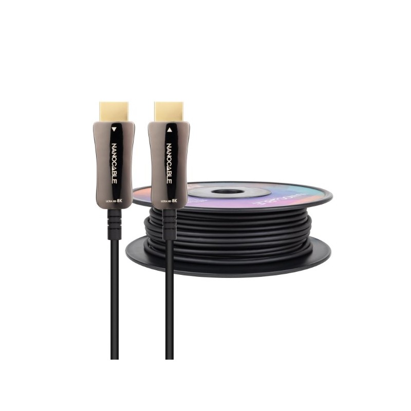 CABLE HDMI V2.1 AOC 8K A/M-A/M 50M NANOCABLE
