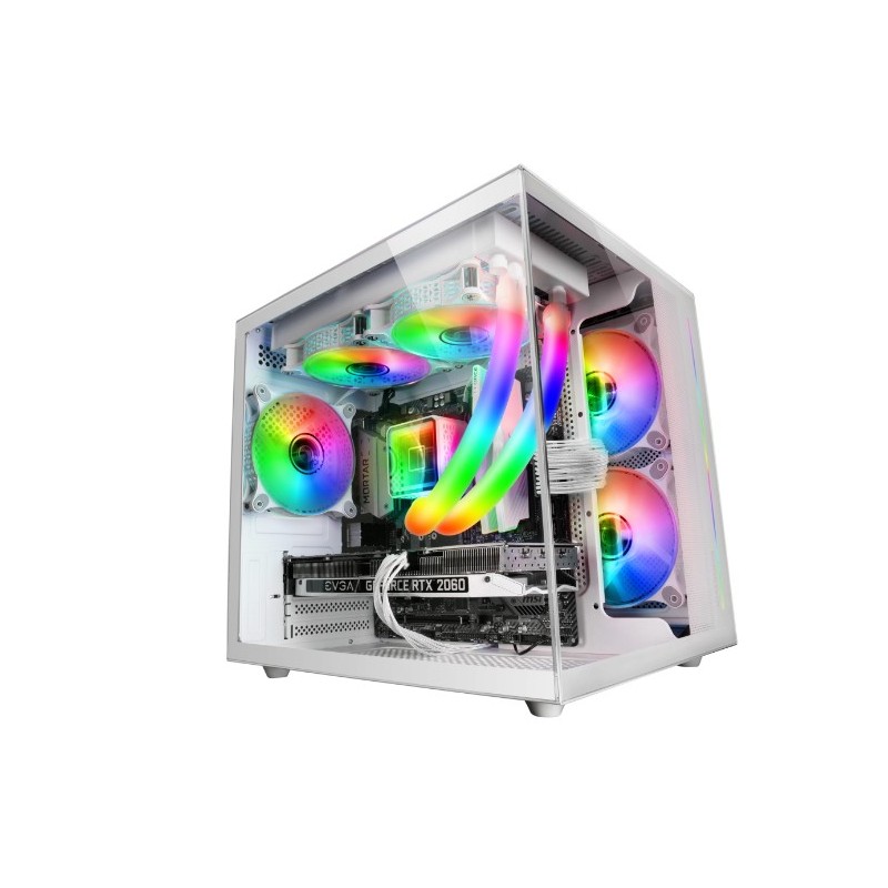 CAJA MICROATX MCVIEW BLANCO MARS GAMING