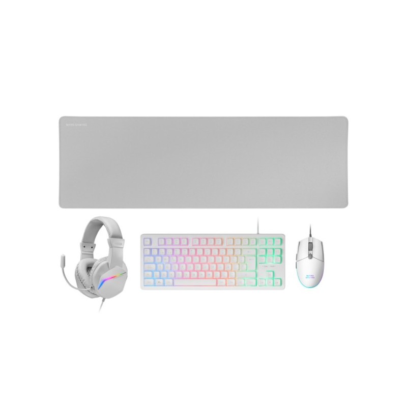 KIT COMBO PACK MCPRGB3 BLANCO MARS GAMING