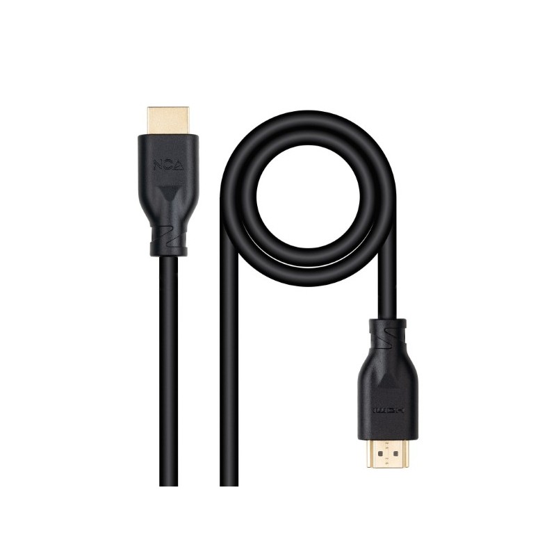 CABLE HDMI V2.0 4K NEGRO CSS 1M NANOCABLE