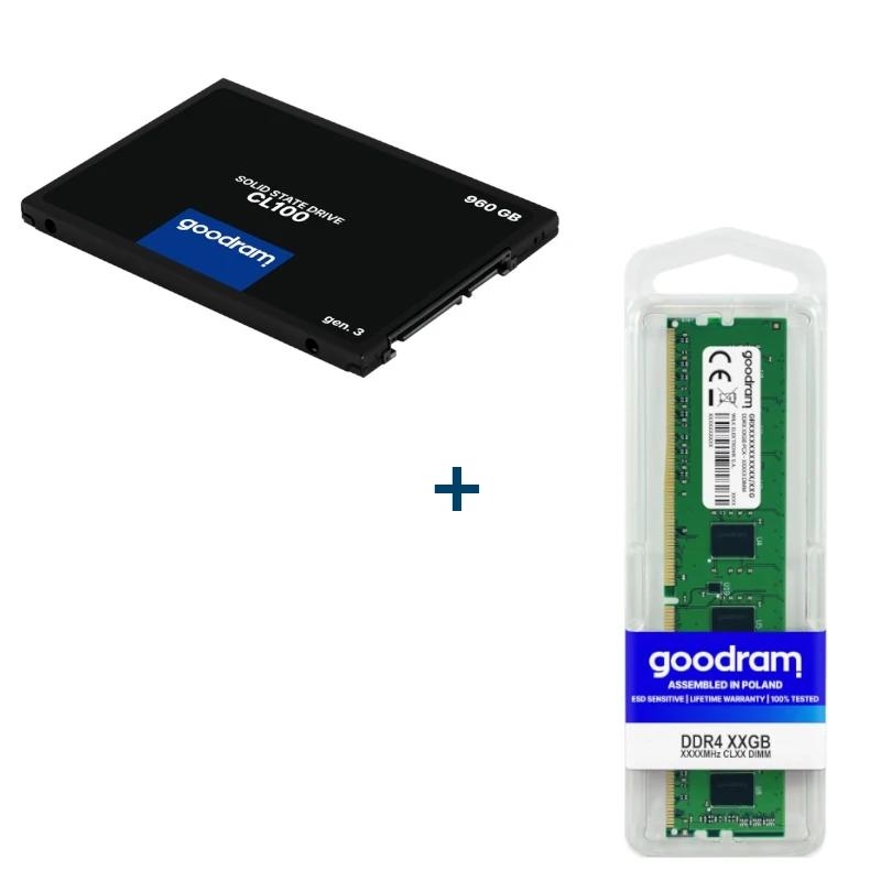 Goodram Bundle SSD 960Gb 2.5" + DDR4 32Gb 3200Mhz