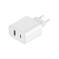 CARGADOR Mi 33W 1xUSB-A/1xUSB TYPE-C BLANCO XIAOMI
