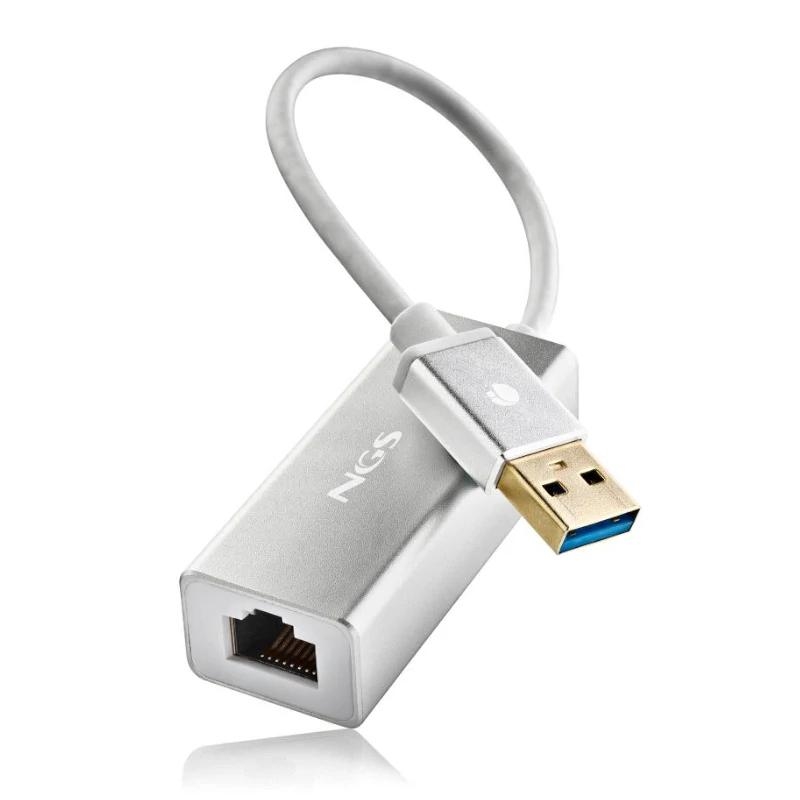 NGS ADAPTADOR USB A LAN 1GBPS CABLE 15CM