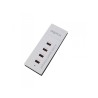 CARGADOR VIAJE/PARED 4 PUERTOS USB 1x2A + 3x1A BLANCO APPROX