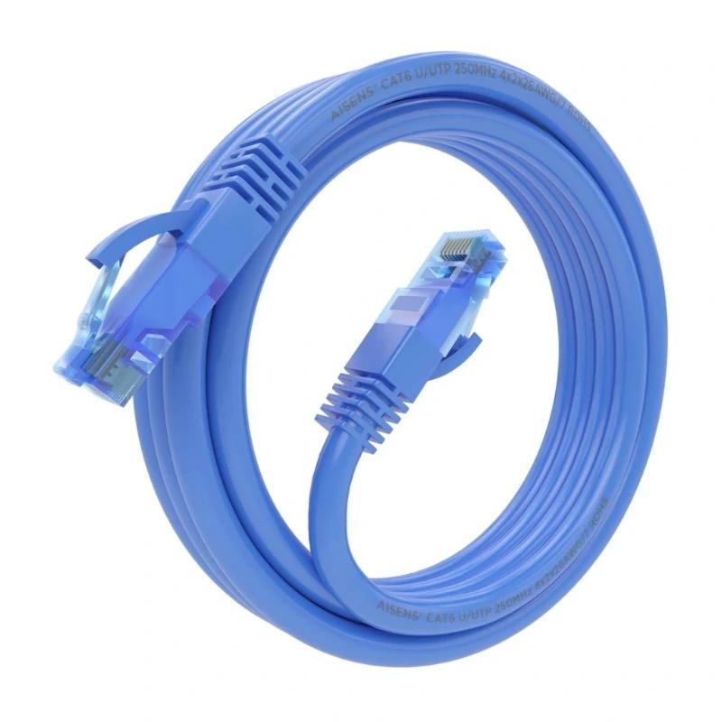 Aisens  Cable  RJ45 CAT.6 UTP AWG26 CCA Azul 2.0M