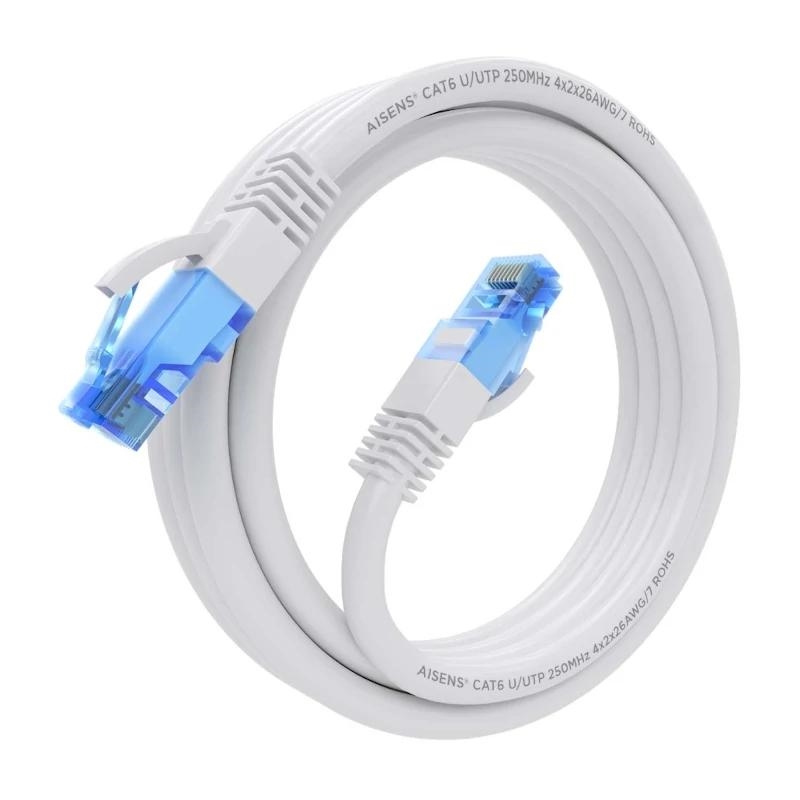 Aisens  Cable  RJ45 CAT.6 UTP AWG26 CCA Blanco 3.0