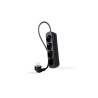 REGLETA PROTECTORA 4 TOMAS NEGRO NANOCABLE