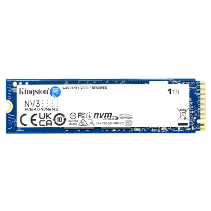 Kingston NV3 SSD 1TB PCIe NVMe Gen 4.0