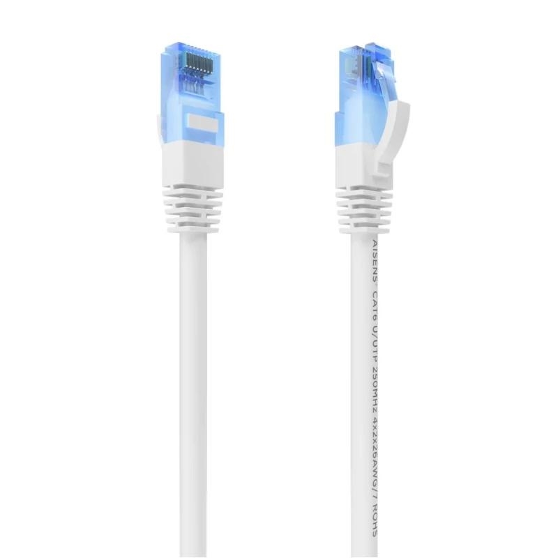 Aisens Cable RJ45 CAT.6 UTP AWG26 CCA Blanco 10m