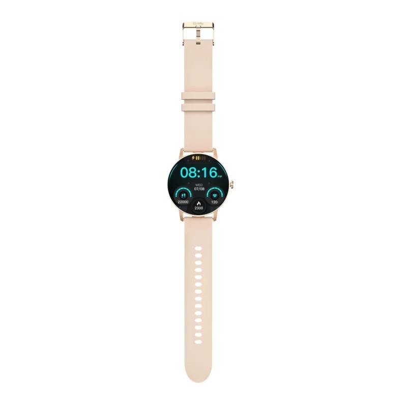 Celly Smartwatch Redondo Funcion Llamada Rosa