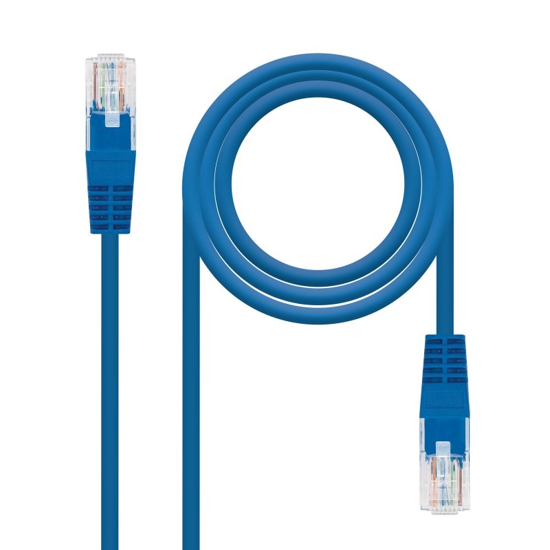 Nanocable Latiguillo  RJ45 CAT.6 UTP Azul, 3.0 M