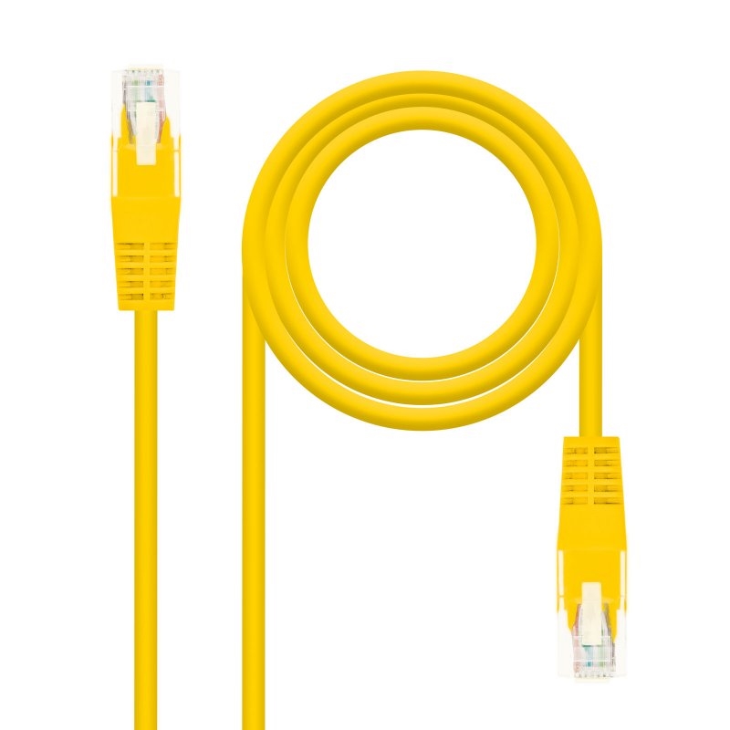 Nanocable Latiguillo  RJ45 CAT.6 UTP Amarillo 3.0M