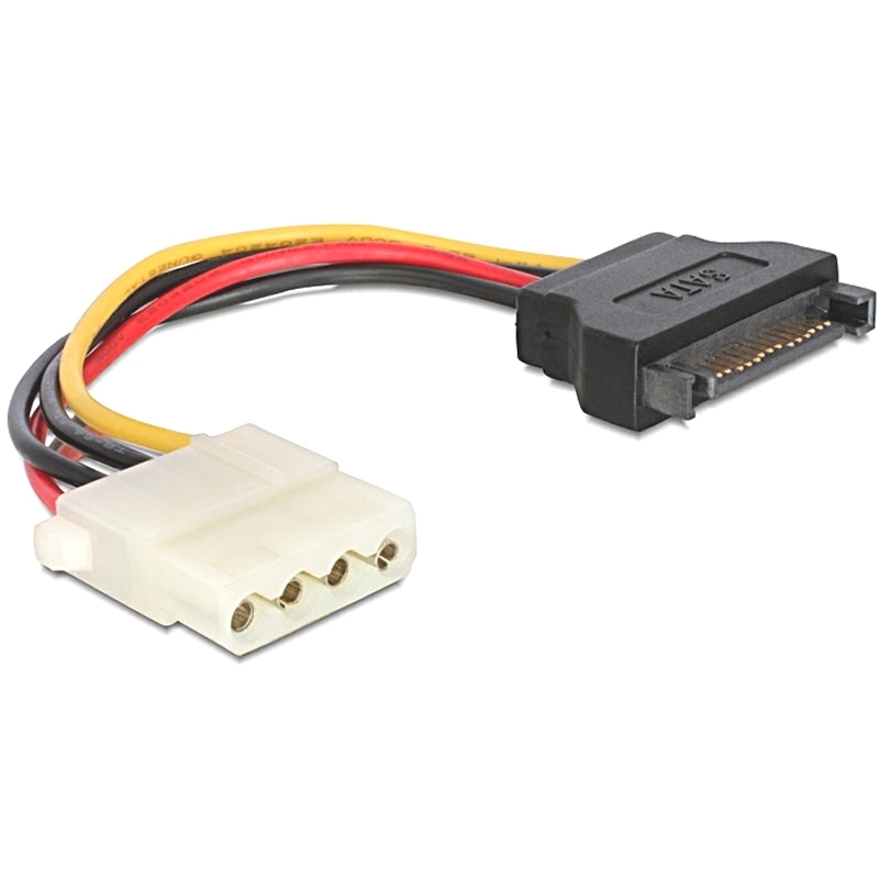 Gembird Cable Alim. SATA(M) a Molex(H) 0.15Mts