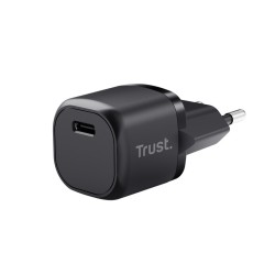 CARGADOR PARED/VIAJE ULTRARREDUCIDO USB-C PD 20W MAXO NEGRO TRUST