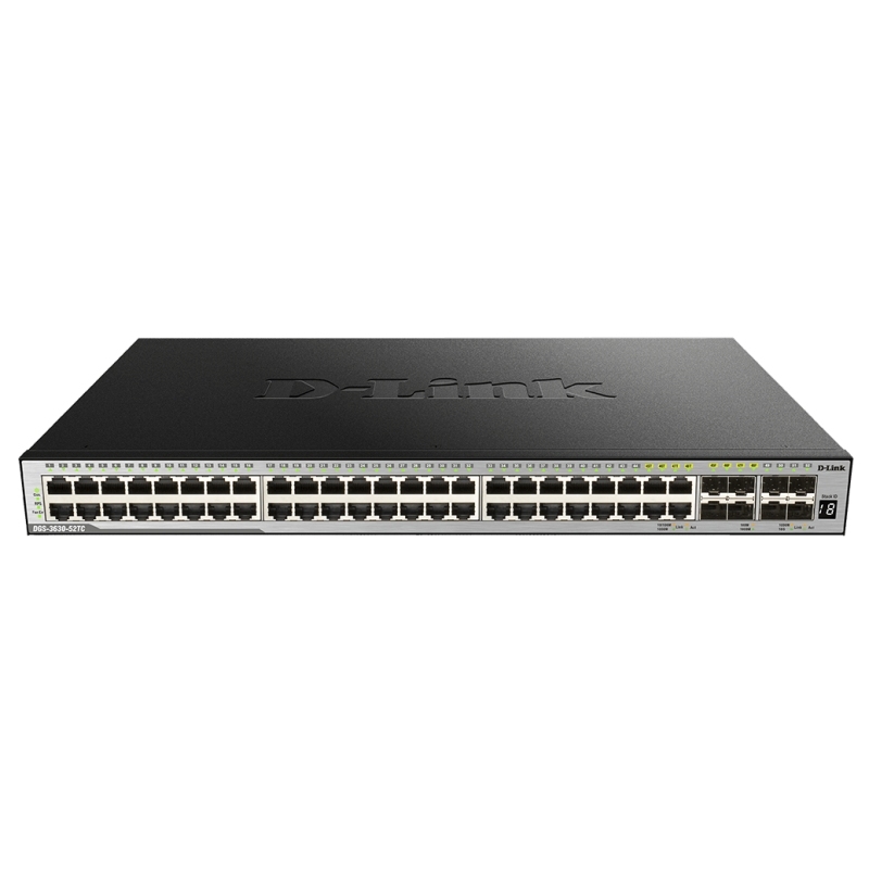 D-Link DGS-3630-52TC/SI Switch L3 44xGB 4xSFP 4x10