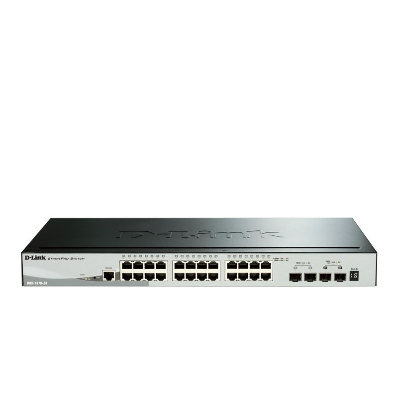D-LINK SWITCH 28 PUERTOS 10/100/1Gbit + 4 10Gbit. SFP+