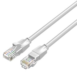 CABLE DE RED LATIGUILLO RJ45 UTP CAT6 AWG26 1 M GRIS VENTION