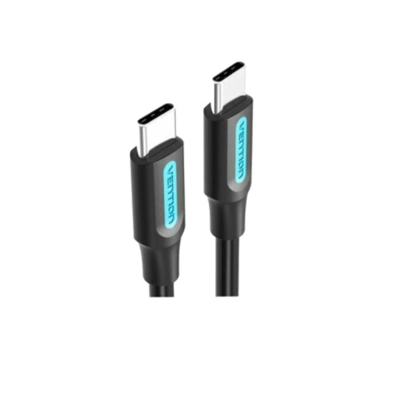 CABLE USB-C A USB-C 1 M NEGRO VENTION