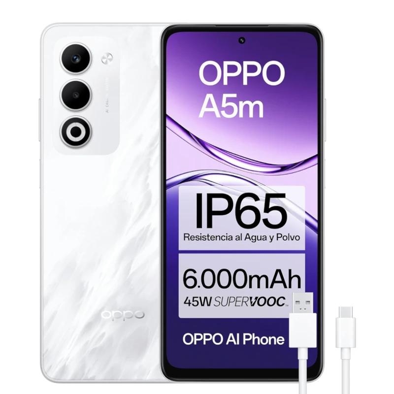 OPPO A5m 6.67" HD+ 8Gb 256Gb IP65 Mist White