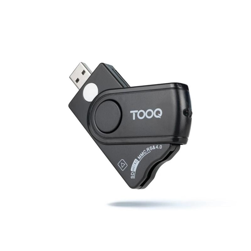 Tooq TQR-3012B Lector DNIe, SIM, SD/TF, USB-A
