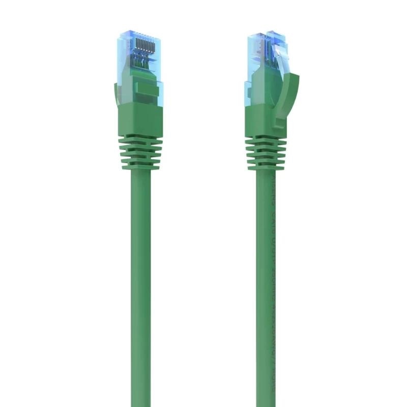Aisens Cable RJ45 CAT.6 UTP AWG26 CCA Verde 0.5m