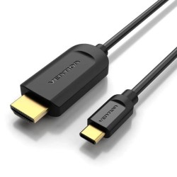 CONVERSOR 1.4 USB-C/M A HDMI/M 4K 1 M NEGRO VENTION