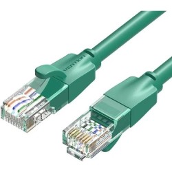 CABLE DE RED LATIGUILLO RJ45 UTP CAT6 AWG26 1 M VERDE VENTION