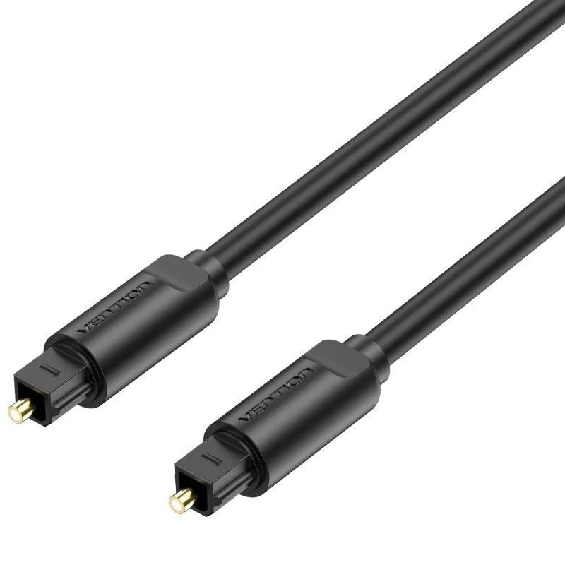 CABLE DE AUDIO DE FIBRA OPTICA 2 M NEGRO VENTION