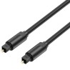 CABLE DE AUDIO DE FIBRA OPTICA 2 M NEGRO VENTION