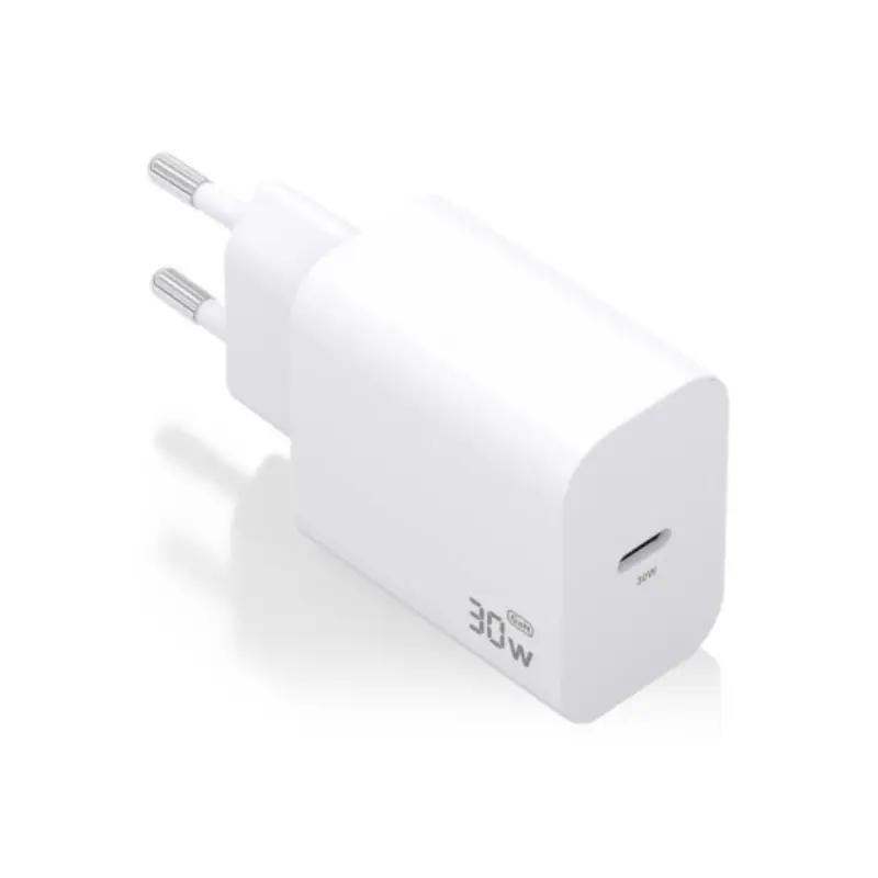 Aisens Cargador GaN 30W 1xUSB-C PD3.0 Blanco