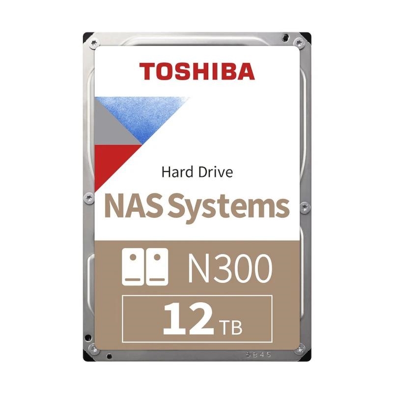 Toshiba N300 NAS HDD 12TB 3.5" SATA 6Gb-s 7200rpm