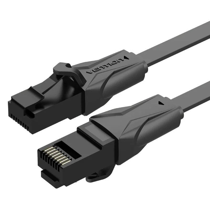 CABLE DE RED LATIGUILLO RJ45 UTP CAT6 AWG32 3 M NEGRO VENTION