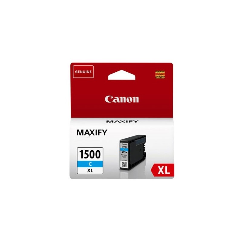 CARTUCHO TINTA CYAN CANON PGI-1500 XL