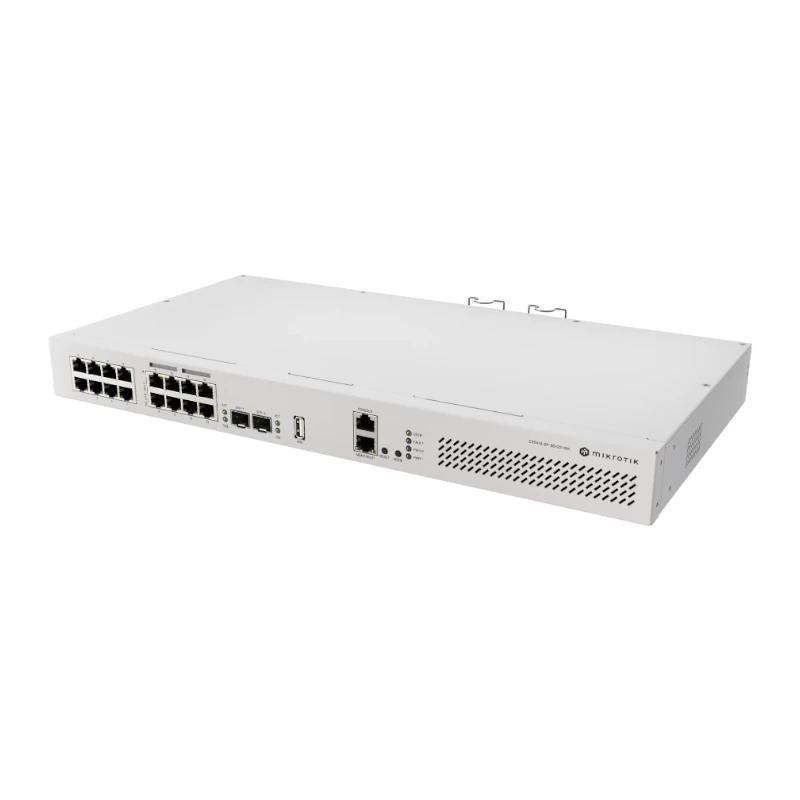 MikroTik CRS418-8P-8G-2S+RM Switch 17xGbE 2xSFP+