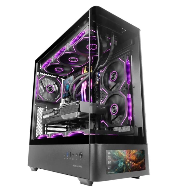 MARS GAMING Caja ATX Pantalla IPS 7,2"