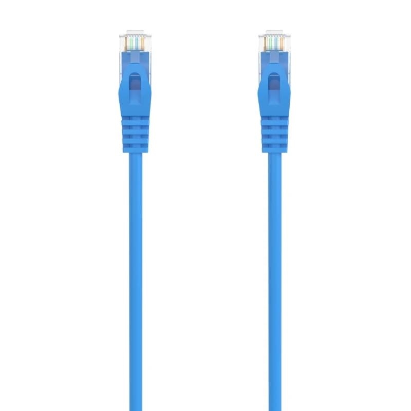 Aisens Latiguillo RJ45 LSZH CAT.6A UTP azul 3.0m