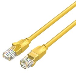 CABLE DE RED LATIGUILLO RJ45 UTP CAT6 AWG26 1 M AMARILLO VENTION