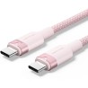 CABLE USB-C A USB-C 240W 1 M ROSA VENTION