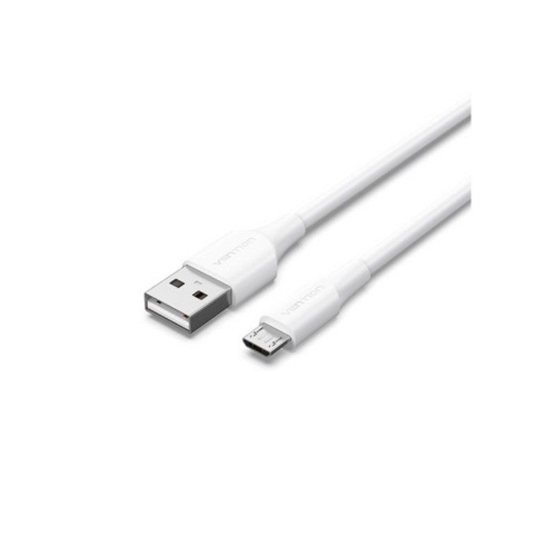 CABLE USB 2.0 A MICRO USB 2 M BLANCO VENTION