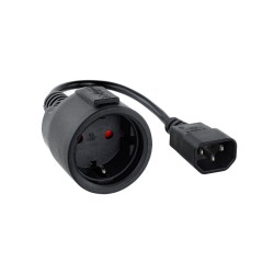 ADAPTADOR C14/M A CEE7/H 50 CM NANOCABLE